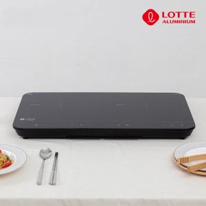 인덕션 전기레인지 2구인덕션 롯데알미늄 LD-IHP200