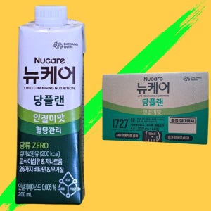 뉴케어 당플랜 인절미맛 200ml x 24팩 대상 당제로 당뇨식
