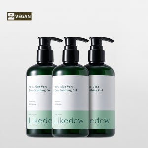 [알로에 베라 수딩젤] 유기농 임산부 아기 태열 가려움증 임신소양증 무향, 250ml, 3개