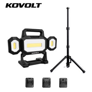 코볼트 워크라이트 무선 충전 작업등 삼각대 5000루멘 배터리 호환 KV-WL5000