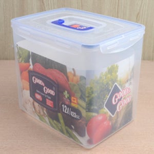 이케이브 손잡이 밀폐용기 8L 12L 냉장고정리 다용도용기 투명반찬통