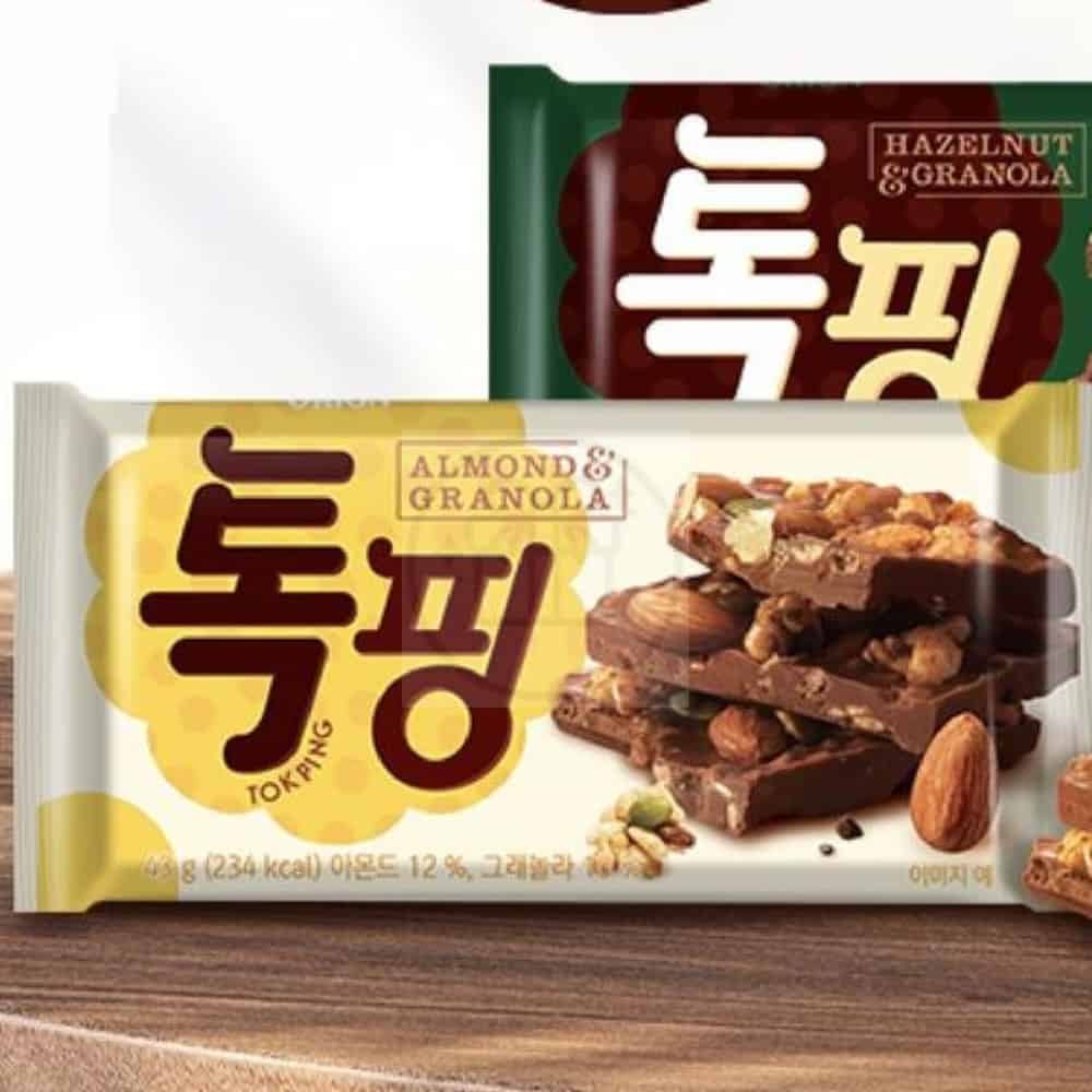 픽또 톡핑 맛있는간식 초콜릿바 사무실간식