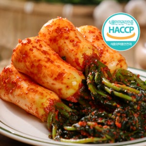 전라도 광주아빠 알타리 총각김치 1kg 국산 김치가김치