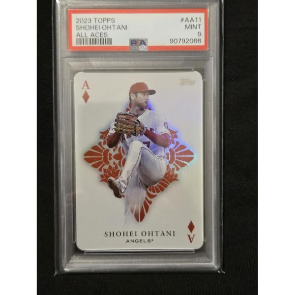 2023 TOPPS 올 에이시스 오타니 쇼헤이 야구 카드 희귀 엔젤스 다저스 등급 PSA 9 민트 선물 수집 투자 3048326