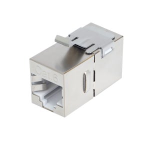 넥시 CAT6 랜 커플러 키스톤 잭 연장 STP RJ45 8P8C NX1443