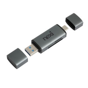 넥시 USB A타입 C타입 마이크로 SD 카드리더기 변환젠더
