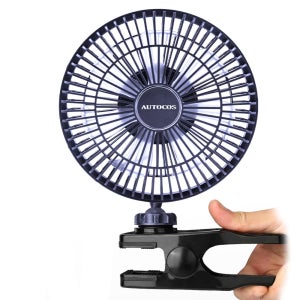 대형 차량용 선풍기 12V 24V 겸용 집게 지게차 화물차 버스 화물 트럭 중장비 승용 차