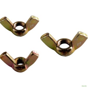 나비 너트 5mm 6mm 8mm 스틸 윙너트 손잡이 돌리는 너트 10개