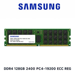 삼성전자 서버용 메모리 DDR4 128GB 2400 PC4 19200 ECC REG