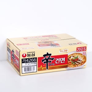 농심 신라면 건면 건라면 코스트코 라면 97g 20개입