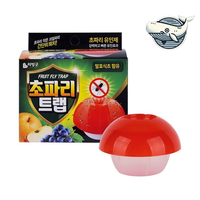 강력한 초파리 유인 트랩 식품주변 초파리 대표 이미지