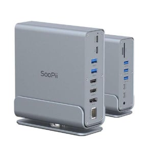Soopii 15in1 C타입 멀티 포트 허브 독 DS151 독스테이션 도킹스테이션