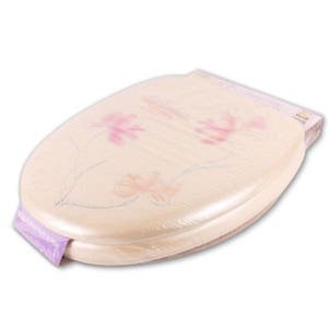 쥬얼리 라비아 변기커버 특대O형(베이지) 카바 푹신한 시트 교체 뚜껑