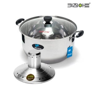버블 스팀 빨래솥 30cm 거품발생기 전해처리 주방용품 들통 냄비 찜통 스텐