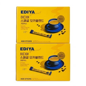 이디야 스페셜 골드블렌드 커피믹스 400T 리치크레마 대용량 스틱 2박스
