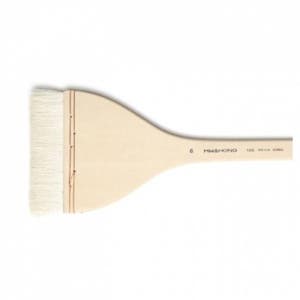 화홍 100 빽붓 (천연모) 6호 큰칠붓 젯소붓 BRUSH HWAHONG 큰붓 백붓 LARGE