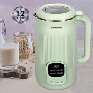 스텐304 짐머만 10중날 두유 제조기 1.2L 메이커 스프 이유식 죽만들기 대용량 과일주스