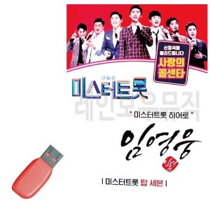 미스터트롯 임영웅 히어로 USB 노래 음반 트로트 음악 SD카드 칩 히트곡