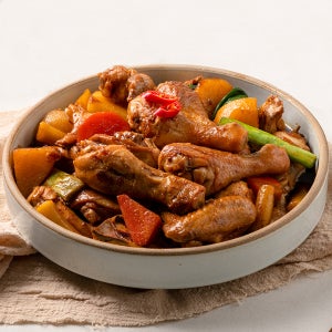 닭집 사다리간장찜닭 매운맛(신라면보다 쪼끔 매콤) 1.1kg 2인분