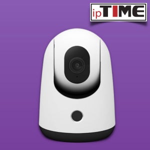 ipTIME C400GS 4K 400만화소 회전형 IP 카메라 CCTV 무선 홈 캠 가정용 실내용 와이파이