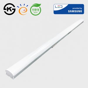 LED 주차장등 일자등 40W 1200mm 주광색 KS 고효율 친환경 레이스웨이 주차장조명