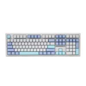 [중고] [리퍼] 긱스타 GKG108SS 유무선 기계식 키보드 풀배열 리니어 게이밍 사무용 스카이블루, 저소음 바다소금축