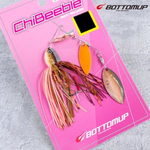 바텀업 치비블 스피너 베이트 민물 배스루어낚시 채비 3/8oz / S425 (DW)