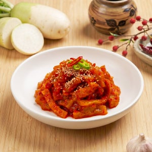 보쌈무김치 무생채 10kg 국산 절임무, 냉동발송