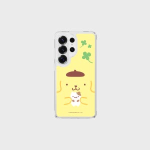 [SLBS] 폼폼푸린 얼굴 클리어 마그넷 케이스 for Galaxy S26 Series