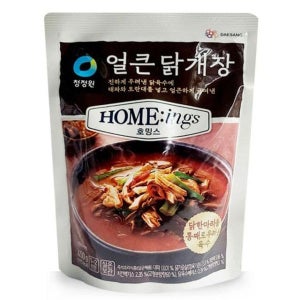 쿨샵 청정원 얼큰닭개장 즉석조리식품 밀키트 450g4개 냉동 간편 돼지국밥 순대국 식사 자취생간단 요리