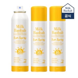 밀크바오밥 선스프레이 150ml SPF 50+ PA++++ 3개