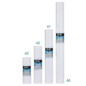 Papidro)칼라잉크젯 플로터롤지 A1(105g 610mm 45m) 복사용지 사무실용품 프린터용지