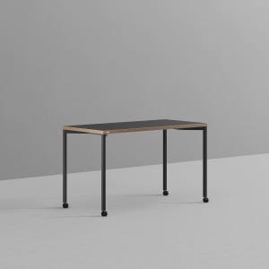 데스커 베이직책상 이동형 1200x590mm, 빈티지블랙