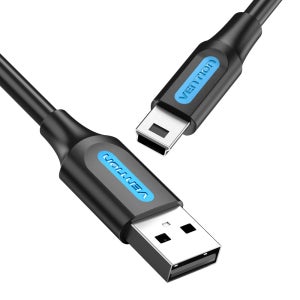 벤션 USB A to 미니 5핀 케이블 COM 3m, 1개