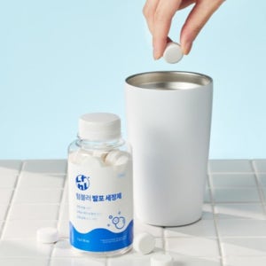 텀블러발포세정제 텀블러세척제 냄새제거 찌든때제거 150g 1개