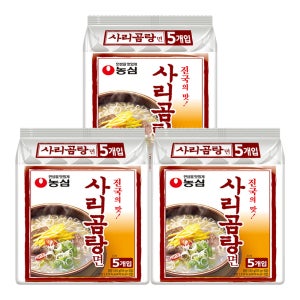 농심 사리곰탕면 110g, 15개