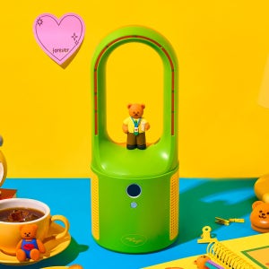 [위글위글] 저소음 사무실 책상 무풍 피규어 데스크팬 - Office Wiggle Bear