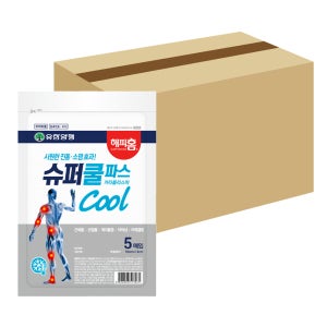 해피홈 슈퍼 쿨파스 5매입 20개