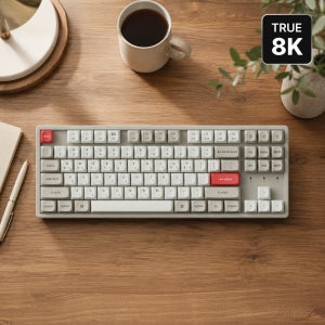 키크론 K8 Ultra 무선 8K 고성능 기계식 키보드 애플 레트로, 저소음 바나나축