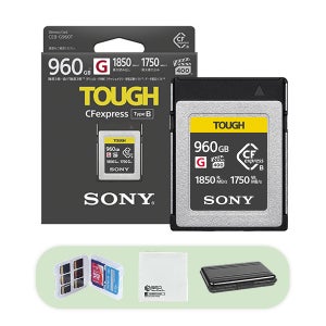 소니 CEB-G960T CFexpress Type B G시리즈 터프 메모리 카드 960GB