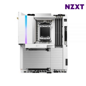 NZXT 메인보드 마더보드 AMD칩셋 Wi-Fi7 지원 N9 X870E 화이트 MNS