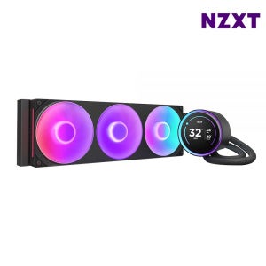 NZXT RGB 쿨러 컴퓨터 냉각 튜닝 KRAKEN ELITE V2 360 블랙 MNS