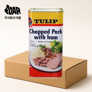 농심 튤립 A햄 촙트햄 1box (1.81kg x 6캔) 대용량 부대찌개