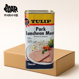 농심 튤립 B햄 포크 런천 미트 1box (1.81kg x 6캔) 대용량
