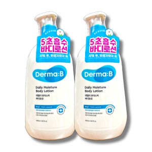 더마비 데일리 모이스처 고보습 바디로션 파우더향, 500ml, 2개