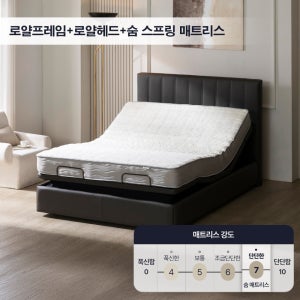 로얄프레임+로얄헤드+매트리스 세트 SS Q 리클라이너 모션침대