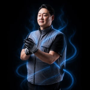 허니워커 선풍기조끼 여름 아이스 얼음 쿨 냉감 조끼 고속충전 대용량 배터리 듀얼팬 세트