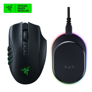 레이저코리아 Naga V2 Pro 마우스+Mouse Dock Pro 충전독