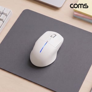 Coms 블루투스 5.1 2.4Ghz 듀얼모드 마우스 충전식 조용한 무소음 클릭 LED AB079