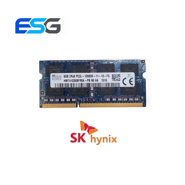 하이닉스 DDR3 8GB 노트북 램 PC3L-12800 1600 SODIMM 저전력 메모리
